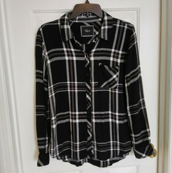 Rails Tops - Rails Plaid Button Down Shirt